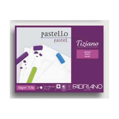 Альбом для пастели Tiziano (160г/м.кв 24 листа склейка по 1 стороне)