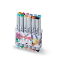 Набор маркеров COPIC CLASSIC пастельные цвета 12 штук в пластиковой упаковке