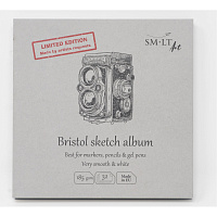 Альбом Layflat sketch Bristol (185г/м2 148*148мм 32листа книжный переплет (сшитый))