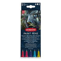 Набор капиллярных ручек Derwent Paint Pen №3 (5 штук)