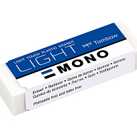 Ластик Tombow MONO Light 10x52x16мм для тонкой и деликатной бумаги