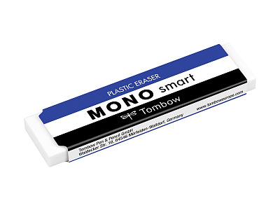 Ластик Tombow MONO Smart 6х67х17мм узкий