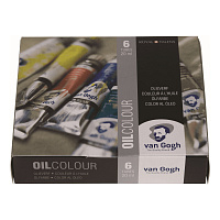 Набор масляных красок Royal Talens Van Gogh Стартовый (6 туб по 20мл в картонной упаковке)