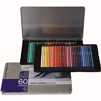 Набор цветных карандашей Royal Talens Van Gogh (60 цветов в металлической упаковке)