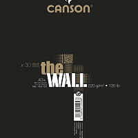 Альбом для маркеров Canson THE WALL ( 220г/м2 29.7*43.7см 30листов спираль по короткой стороне)