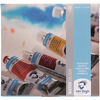 Набор акварельных красок Royal Talens Van Gogh (20 туб по 10мл в пластиковой упаковке)