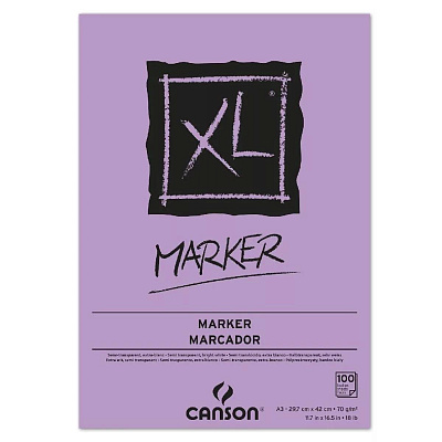 Альбом для маркера Canson Xl (70г/м.кв 29.7*42см 100л)