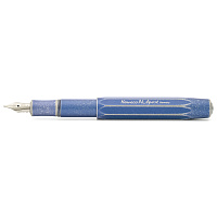 Ручка перьевая AL Sport Stonewashed синий состаренный корпус (алюминий) в подарочном футляре