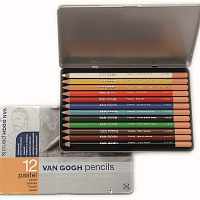 Набор пастельных карандашей Van Gogh Стартовый (12 цветов в металлической упаковке)