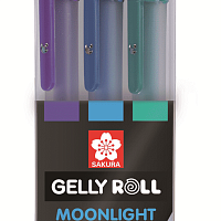 Набор ручек Sakura Gelly Roll Moonlight Океан 3 ручки