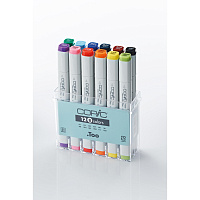 Набор маркеров COPIC CLASSIC основные цвета 12 штук в пластиковой упаковке