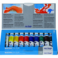 Набор акварельных красок Royal Talens Van Gogh Базовый (10 туб по 10мл в картонной упаковке)