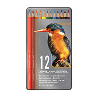 Набор цветных карандашей Kingfisher (12 цветов в металлической упаковке)