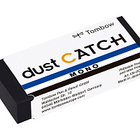 Ластик Tombow MONO Dust 55x11x23мм без грязи и катышков